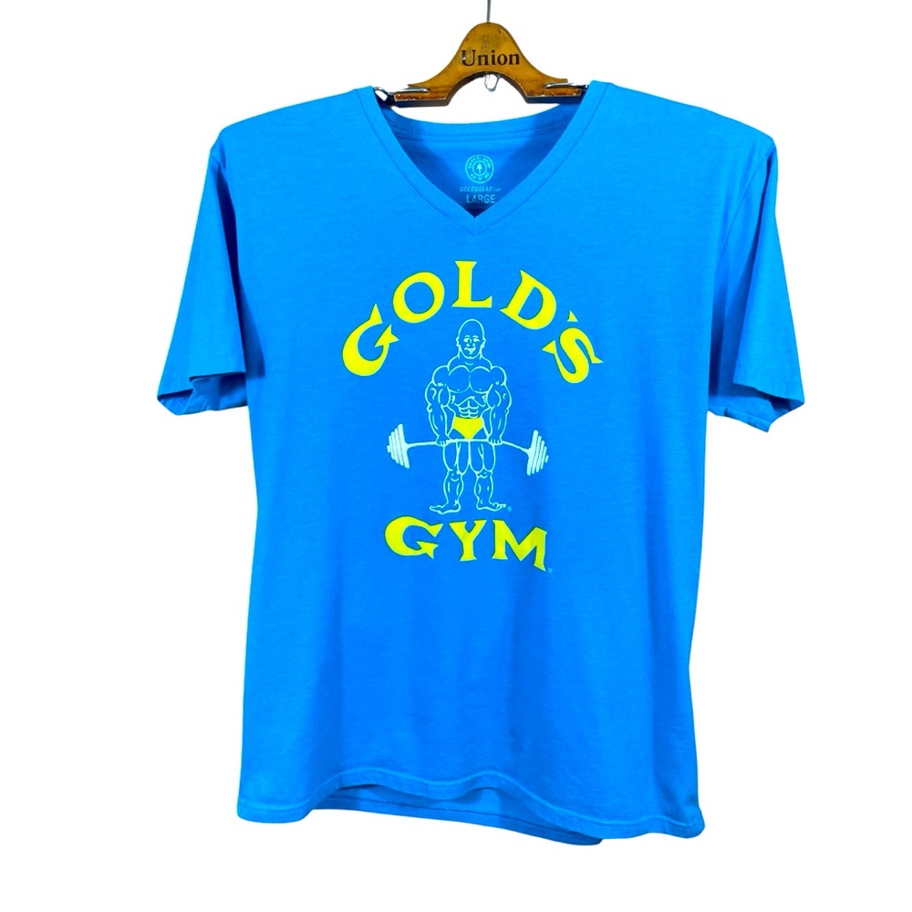 Vintage Gold’s Gym Men’s/ Unisex Graphic Short Sleeve T-Shirt Size L